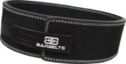 Barbelts Powerlift Riem Zwart - Lever Belt - XS -Merkloos Winkel 1200x613 8