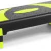 Gymrex Fitness Step - In Hoogte Verstelbaar - 100 Kg - Zwart / Geel -Merkloos Winkel 1200x615 2