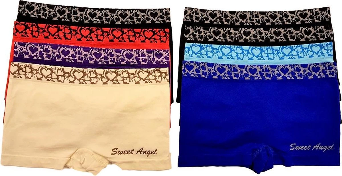 Sweet Angel Sport Ondergoed 8pack Dames - Maat M/L 4 Sweet Angel Sport Ondergoed 8pack Dames - Maat M/L - Afbeelding 2