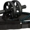 Avento Heavy Duty Power Ab Roller Met Weerstandsbanden - Buikspierwiel - Zwart -Merkloos Winkel 1200x619