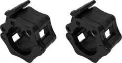 RYZOR Halterstangsluiting Set Van 2 - Haltersluiting - Barbell Sluiting - Barbell Klem Lock Clip - Barbell Lock - Bar Sluiters - Lock Jaw - Olympische Halterstangen - Sluitklemmen - Dumbell Sluitingen - Halterklemmen - Zwart - 50 Mm -Merkloos Winkel 1200x623 4