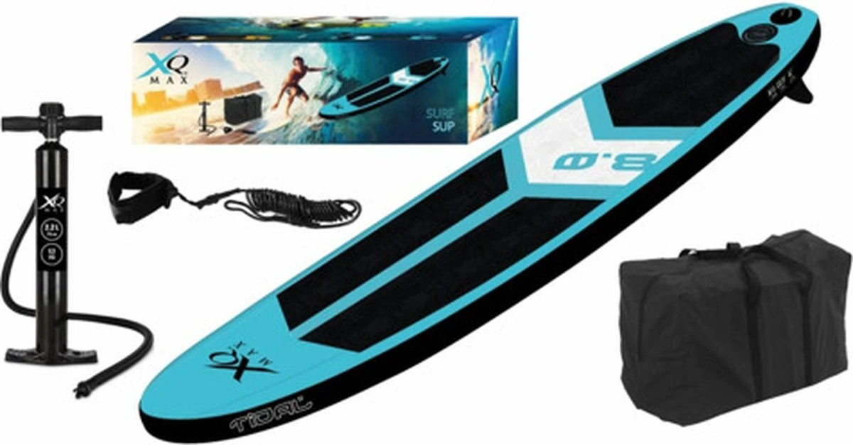 XQ Max Surf SUP 245 Cm Blauw En Zwart 4 XQ Max Surf SUP 245 Cm Blauw En Zwart - Afbeelding 2