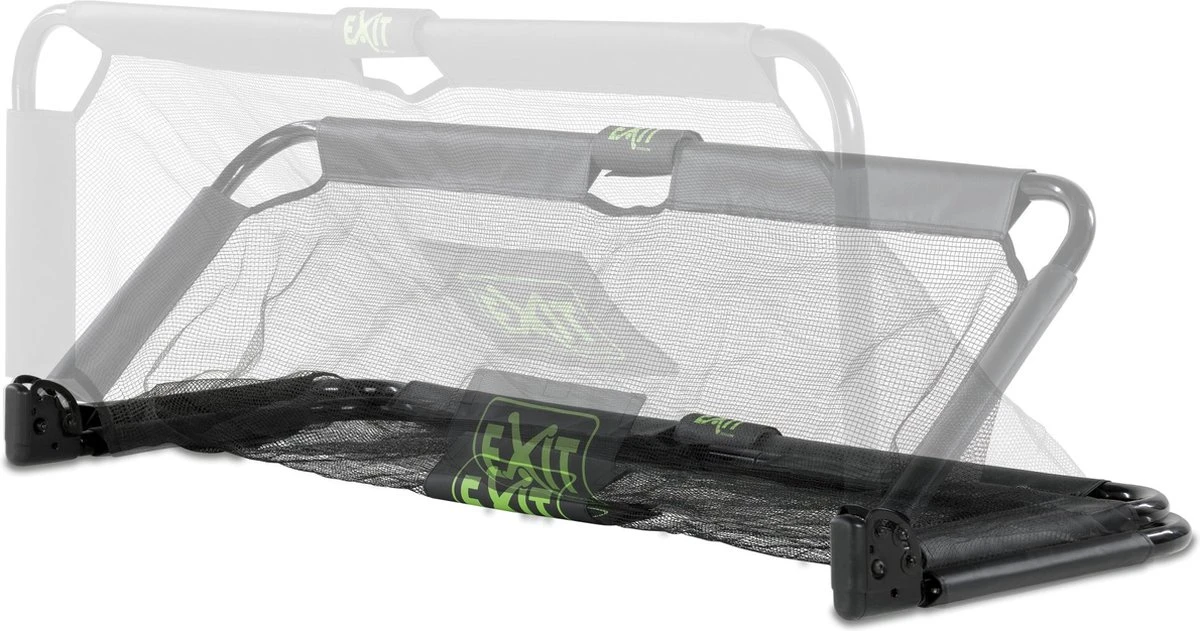 EXIT Panna Opvouwbaar Stalen Voetbaldoel 150x60cm (set Van 2) - Zwart 6 EXIT Panna Opvouwbaar Stalen Voetbaldoel 150x60cm (set Van 2) - Zwart - Afbeelding 4