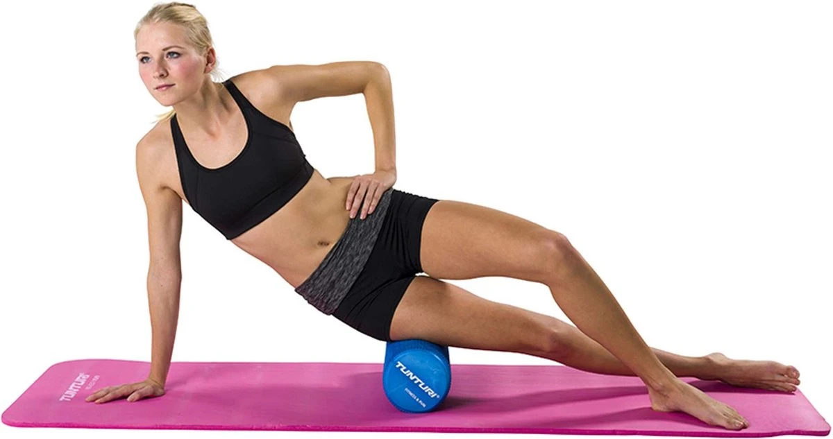 Tunturi Yoga Foam Roller - Massage Roller - Yoga Roller- EVA - 40cm - Incl. Gratis Fitness App 4 Tunturi Yoga Foam Roller - Massage Roller - Yoga Roller- EVA - 40cm - Incl. Gratis Fitness App - Afbeelding 2