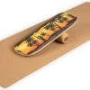 BoarderKING Indoorboard Classic Balance Board + Mat + Rol Hout/kurk Geel -Merkloos Winkel 1200x633 7