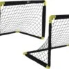 Set Van 2x Stuks Pop-up Voetbalgoals/voetbaldoelen 90 X 59 Cm - Inklapbare/vouwbare Voetbal Doelen -Merkloos Winkel 1200x658