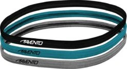 Avento Sporthaarband Elastiek 3st - Blauw/Zwart/Grijs -Merkloos Winkel 1200x658 7