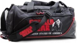 Gorilla Wear Jerome Sporttas - Zwart/Rood