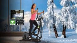 Tunturi Star Fit C100 HR I+ Crosstrainer - Bluetooth - Ergometer - 16 Weerstanden - Verstelbaar -Merkloos Winkel 1200x666 8