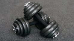 Verstelbare Dumbbell Set 30 Kg Met Koffer - Gietijzeren Gewichten - 2x 15 Kg -Merkloos Winkel 1200x674 6