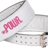 MYPOWR. Lifting Belt Dames - Leren Powerlift Riem - Wit/Roze Design - Maat S -Merkloos Winkel 1200x678 5