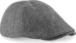 Merkloos Flat Cap Grijs - Verstelbaar - Grijs