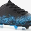 Dutchy Counter Kinder Voetbalschoenen FG - Zwart - Maat 33 - Uitneembare Zool