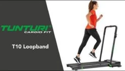 Tunturi Cardio Fit T10 Loopband - Inklapbaar - Ultra Platte Hardloopband - 7 Verschillende Trainingsprogramma's - 1.0 To 12 Km/u -Merkloos Winkel 1200x680 6