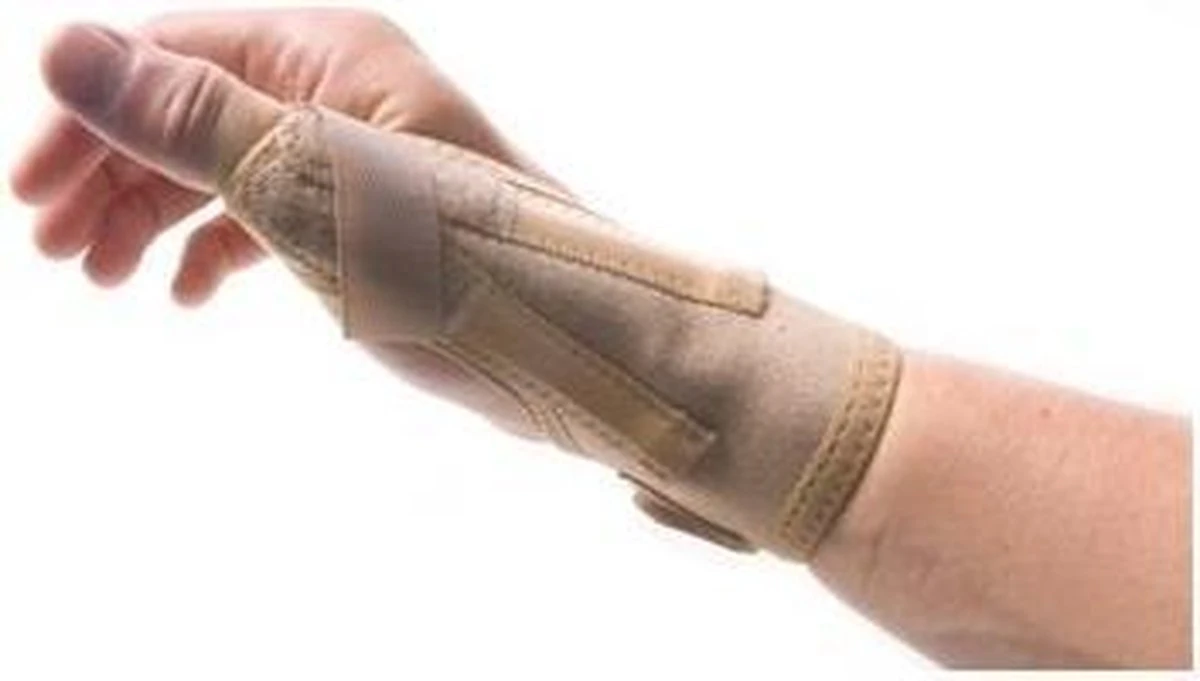 GM Medical 016 Elastische Duimspalk - Zijde: Rechts - Maat: M (16-19 Cm) 3 GM Medical 016 Elastische Duimspalk - Zijde: Rechts - Maat: M (16-19 Cm)