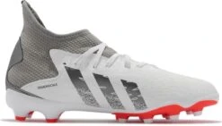 Adidas Performance Predator Freak .3 - Mg J De Schoenen Van De Voetbal Jongen - Wit - Maat 28