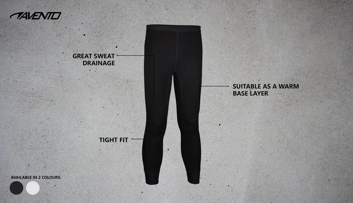 Avento Thermobroek - Kinderen - Zwart - Maat 164 10 Avento Thermobroek - Kinderen - Zwart - Maat 164 - Afbeelding 8