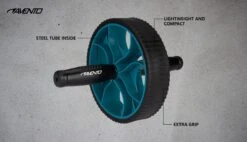 Avento Power Ab-Roller - Zwart/Blauw -Merkloos Winkel 1200x690 114