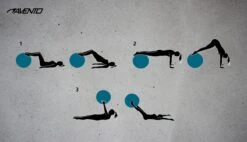 Avento Fitness/Gymbal - Ø 75 Cm - Zilver -Merkloos Winkel 1200x690 118