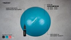 Avento Fitness/Gymbal + Pomp - Ø 65cm - Zwart -Merkloos Winkel 1200x690 123