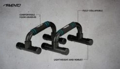 Avento Push-up Grips - Zwart/Blauw -Merkloos Winkel 1200x690 131