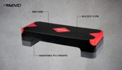Avento Fitness Stepbank Klein - Zwart/Roze -Merkloos Winkel 1200x690 141