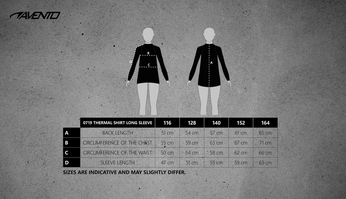 Avento Thermoshirt Kinderen - Zwart - Maat 152 7 Avento Thermoshirt Kinderen - Zwart - Maat 152 - Afbeelding 5