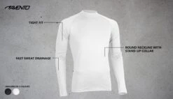 Avento Shirt Base Layer Lange Mouw - Mannen - Zwart - Maat S -Merkloos Winkel 1200x690 48