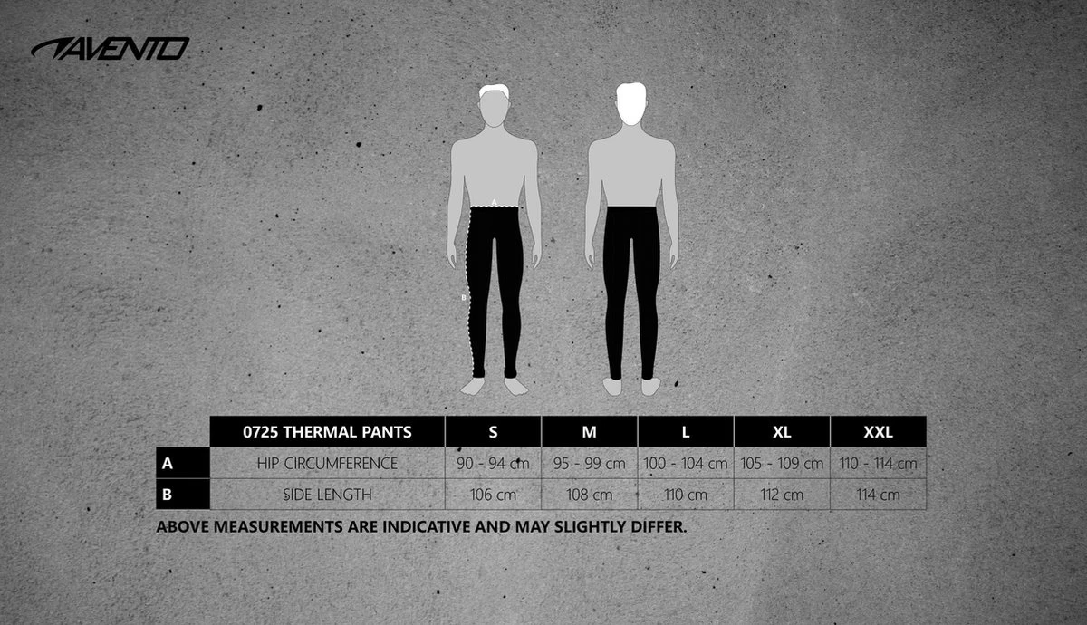 Avento Thermobroek - Mannen - Zwart - Maat XL 5 Avento Thermobroek - Mannen - Zwart - Maat XL - Afbeelding 3
