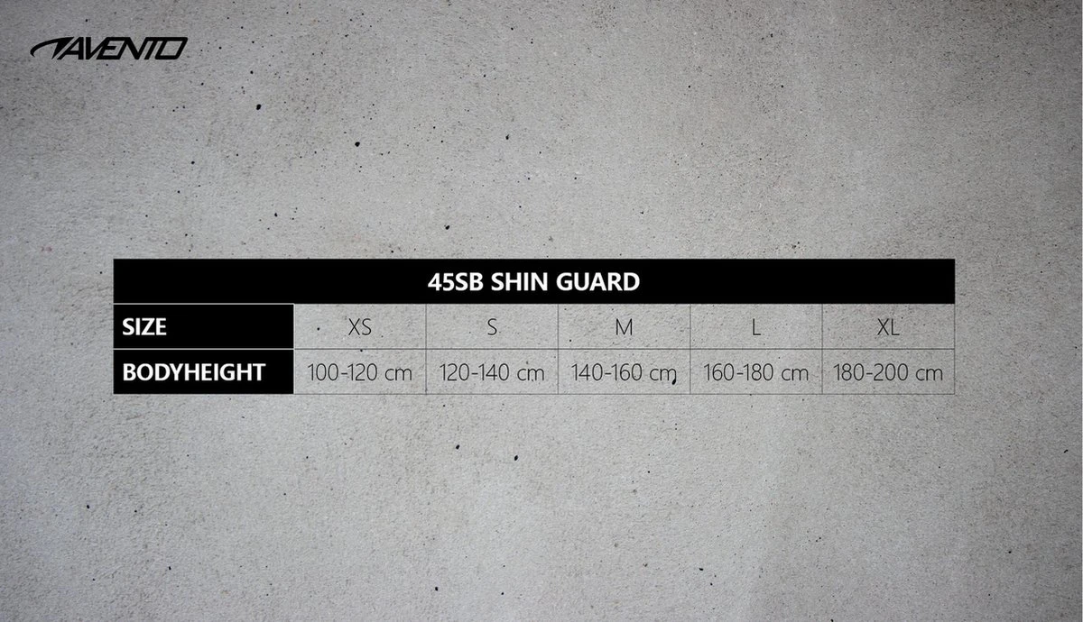 Avento Scheenbeschermers - Met Sok - Zwart/Zilver - Maat S 7 Avento Scheenbeschermers - Met Sok - Zwart/Zilver - Maat S - Afbeelding 5