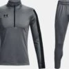 Under Armour Challenger Ziptop Trainingspak 1/4rits - Grey -Merkloos Winkel 1200x704 4