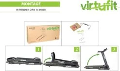 VirtuFit TR-100 Loopband - LCD Display - 15 Programma's - Inklapbaar - Belastbaar Tot 130 KG - 99% Voorgemonteerd -Merkloos Winkel 1200x713 10