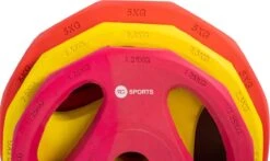 RS Sports Aerobic Pump Set - Halterset Met Gewichten - 130 Cm Stang - Totaal 20 Kg - Rubber Schijven -Merkloos Winkel 1200x714 3