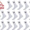 Kappa Witte Sportsokken Mega Multipack 12 Paar Maat 39/42