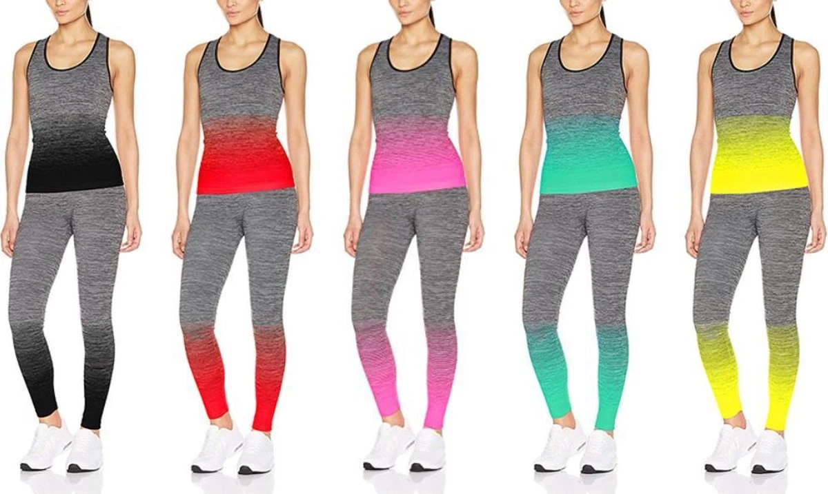 Sportzone - Sportkleding Dames - Sportlegging Dames - Sporttop Dames - Roze Pink - Maat 36-42 - One Size - Sportbroek Dames - Yoga Kleding Dames - Yoga Broek Dames - Sport Set Dames Kleding - Gorilla Wear Tegenhanger 4 Sportzone - Sportkleding Dames - Sportlegging Dames - Sporttop Dames - Roze Pink - Maat 36-42 - One Size - Sportbroek Dames - Yoga Kleding Dames - Yoga Broek Dames - Sport Set Dames Kleding - Gorilla Wear Tegenhanger - Afbeelding 2