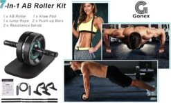 Merkloos Ab Roller Wheel Kit: 7 In 1 - Fitness - Workout - Springtouw - Opdruksteunen - Kniemat - Weerstandsbanden - Unieke Aanbieding 17 Merkloos Ab Roller Wheel Kit: 7 In 1 - Fitness - Workout - Springtouw - Opdruksteunen - Kniemat - Weerstandsbanden - Unieke Aanbieding -Merkloos Winkel 1200x720 6