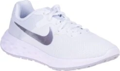 Nike Revolution 6 Next Nature Hardloopschoenen Sportschoenen - Wit/Zilver - Maat 41 - Vrouwen -Merkloos Winkel 1200x721 9