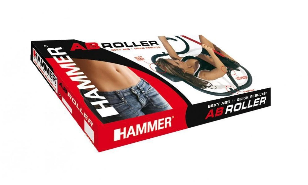 Hammer AB ROLLER Buikspiertrainer - Ab Trainer 9 Hammer AB ROLLER Buikspiertrainer - Ab Trainer - Afbeelding 7