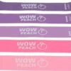 Wow Peach - Premium Weerstandsbanden Van Hoge Kwaliteit ROZE/PAARS - Set Van 5 Resistance Banden - Fitness Elastiek - Without Lemons - WOW Peach -Merkloos Winkel 1200x723 3