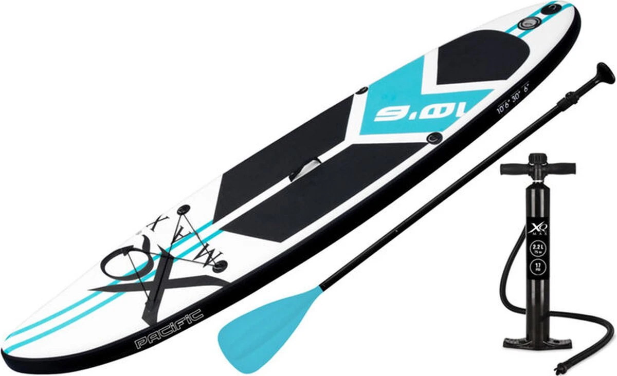 XQ Max SUP Board - 320cm - Tot 150kg - Blauw 7 XQ Max SUP Board - 320cm - Tot 150kg - Blauw - Afbeelding 5