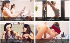 BOTC Haarband - 6 Stuks Vouwen Haarbanden Set - Dames Haarbanden - 6 Kleuren Mixen - Sport Yoga Haarbanden -Merkloos Winkel 1200x733 6