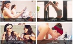 BOTC Haarband - 6 Stuks Vouwen Haarbanden Set - Dames Haarbanden - 6 Kleuren Mixen - Sport Yoga Haarbanden -Merkloos Winkel 1200x736 10