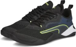 PUMA Fuse 2.0 Training Schoenen - Puma Black / Evening Sky / Lime Squeeze - Heren - EU 42