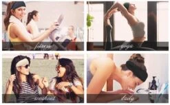 LIXIN Set 3 Stuks Vouwen Haarbanden - Dames Haarbanden - Kleur 9 - Hoofdband Dames - Volwassenen - Elastisch Antislip - Yoga - Hardlopen - Haaraccessoires -Merkloos Winkel 1200x741 3