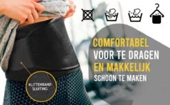 Sweat Athlete - Zweetband Buik - Waist Trainer - Afvallen - Afslankband - Afvalband - Sauna Band - Sweat Belt - Waist Shaper - Buikband Afvallen - Man/Vrouw - Zwart - L - 116 Cm -Merkloos Winkel 1200x742 20
