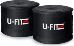 U Fit One® 2 Stuks Boks Bandage - Zwart 250 Cm - Kickboks Bandage - Boxing Wraps - Boxing Bandage - Kickboks Bandage - Boksen - Kickboxen - Muay Thai