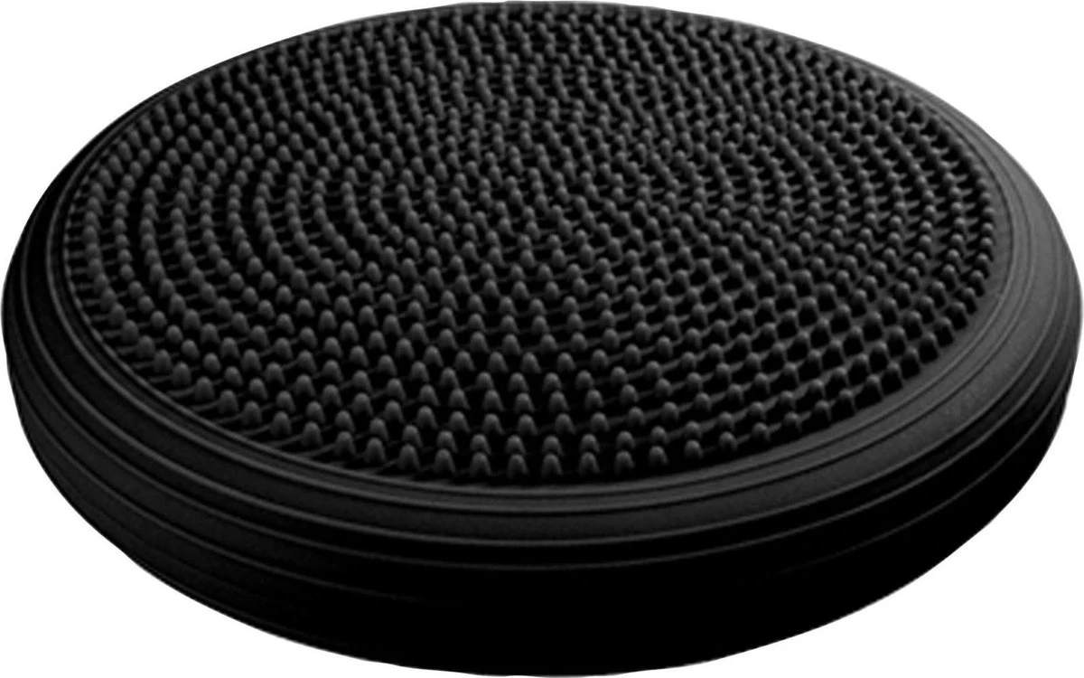 Wiebelkussen Ø33 Cm - Balanskussen Zwart 6 Wiebelkussen Ø33 Cm - Balanskussen Zwart - Afbeelding 4