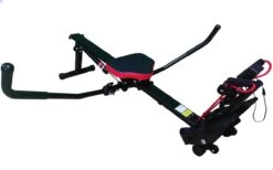 MaxedMore Roeitrainer - Fitness Roeimachine - Roeiapparaat Met Weerstand - Fitness Apparaten Voor Thuis - Hometrainer - 12 Weerstanden - Inklapbaar - Zwart