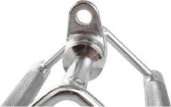 ScSPORTS® Roeigreep Met Draaipunt - Cable Handle - Parallele Handgreep - Verchroomd Staal -Merkloos Winkel 1200x755 4