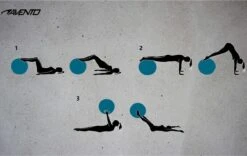 Avento Fitness/Gymbal - Ø 75 Cm - Zwart 13 Avento Fitness/Gymbal - Ø 75 Cm - Zwart -Merkloos Winkel 1200x757 3